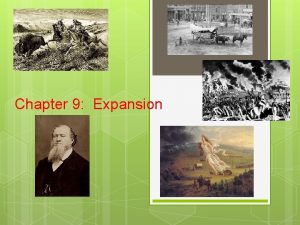 Chapter 9 Expansion U S Markets Expand Section