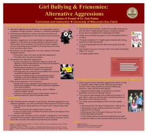 Girl Bullying Frienemies Alternative Aggressions Karsten K Powell