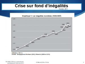 Crise sur fond dingalits Husson 2011 REI 6605