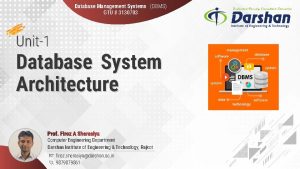 Database Management Systems DBMS GTU 3130703 Unit1 Database