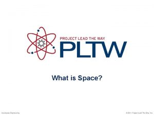 What is Space Aerospace Engineering 2011 Project Lead