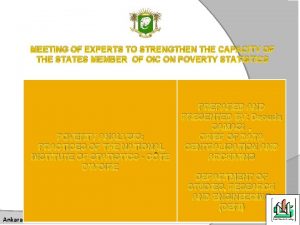 MEETING OF EXPERTS TO STRENGTHEN THE CAPACITY OF