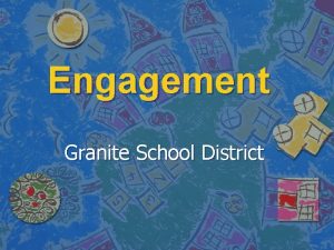 Engagement Granite School District Norms Norms n Watch