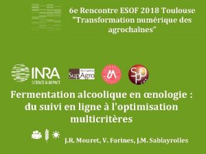 6 e Rencontre ESOF 2018 Toulouse Transformation numrique
