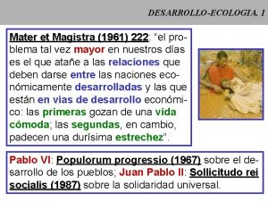 DESARROLLOECOLOGIA 1 Mater et Magistra 1961 222 222