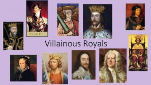 Villainous Royals What is a monarch A monarch