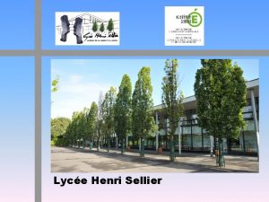 Lyce Henri Sellier Situation gographique Arrt Lyce Henri