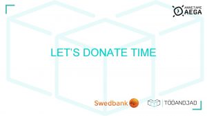 LETS DONATE TIME IDEA Employers give their employees