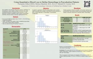 Using Quantitative Blood Loss to Define Hemorrhage in