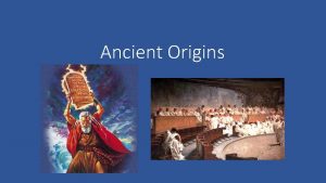 Ancient Origins Western Civilization Many different people groups