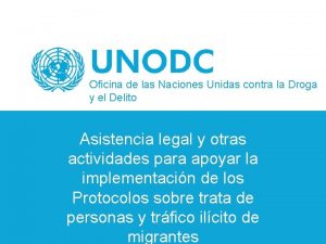 Oficina de las Naciones Unidas contra la Droga
