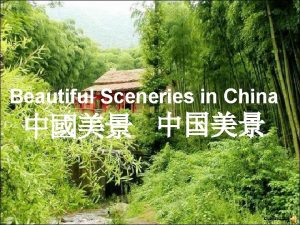 Beautiful Sceneries in China Embedded image moved to