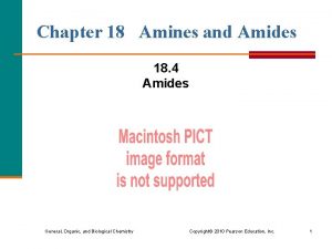 Chapter 18 Amines and Amides 18 4 Amides