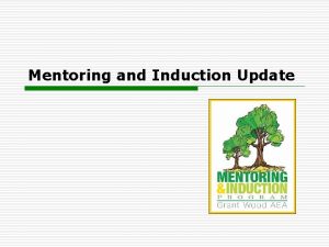 Mentoring and Induction Update Remember when Think back