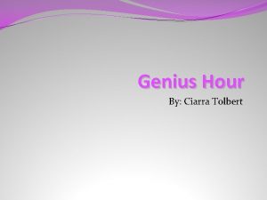 Genius Hour By Ciarra Tolbert DIY Room Dcor