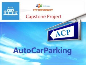 Capstone Project LOGO Auto Car Parking LOGO Project