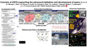 Colonies of ANTS supporting the advanced habitation and