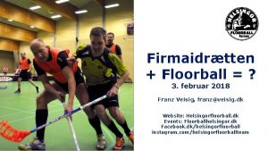 Firmaidrtten Floorball 3 februar 2018 Franz Veisig franzveisig