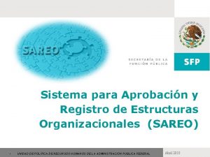 Sistema para Aprobacin y Registro de Estructuras Organizacionales