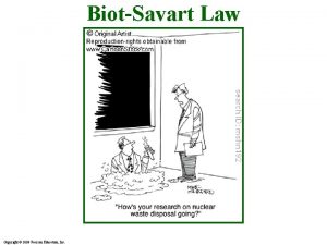 BiotSavart Law Copyright 2009 Pearson Education Inc BiotSavart