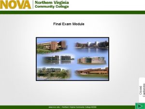 Closed Final Exam Module Exam 1 What exceptions