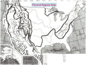Physical Regions Map Physical Regions Map Physical Regions
