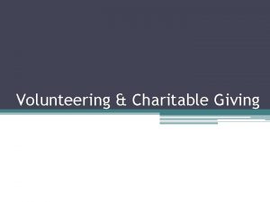 Volunteering Charitable Giving The Giving Tree by Shel