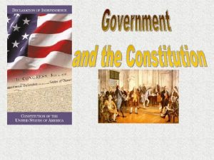 The United States Constitution Complete the Warm Up