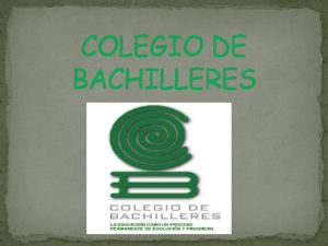 COLEGIO DE BACHILLERES METODOS ANTICONCEPTIVOS PROPSITO META APRENDIZAJE