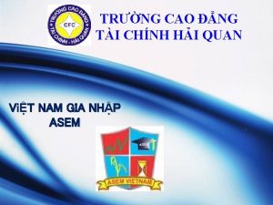 TRNG CAO NG TI CHNH HI QUAN ViT