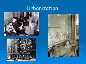 Urbanization Jacob Riis Wrote about How the Other