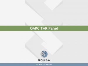 OARC TAR Panel La Brea Tar Pit What