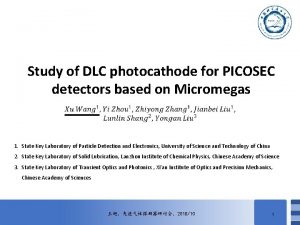 Study of DLC photocathode for PICOSEC detectors based