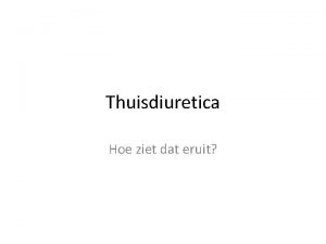 Thuisdiuretica Hoe ziet dat eruit Elastomeer 1 2