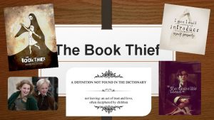 The Book Thief The Author Markus Zusack took