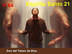 1 64 Espritu Santo 21 Don del Temor