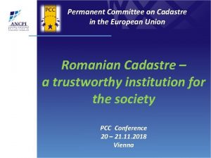 Permanent Committee on Cadastre in the European Union