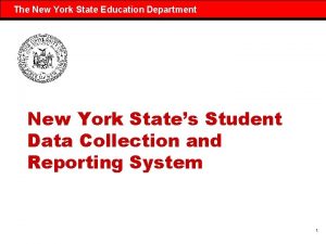 The New York State Education Department New York