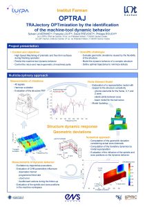 Institut Farman OPTRAJectory OPTimization by the identification of