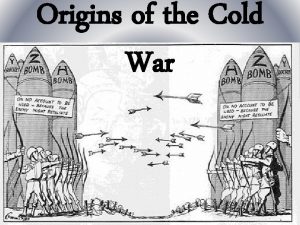 Origins of the Cold War After WWII Germany