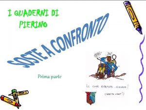 Prima parte Club Alpino Italiano Centro Studi Materiali