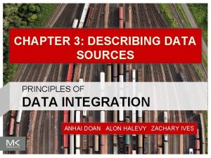 CHAPTER 3 DESCRIBING DATA SOURCES PRINCIPLES OF DATA