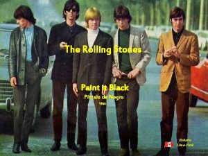 The Rolling Stones Paint it Black Pntalo de