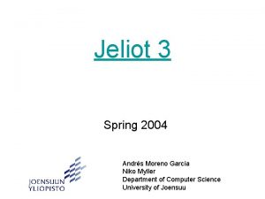 Jeliot 3 Spring 2004 Andrs Moreno Garca Niko