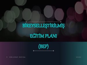 BREYSELLETRLM ETM PLANI BEP 1 KBRA AKDEMR BLECK