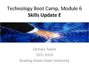 Technology Boot Camp Module 6 Skills Update E