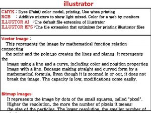 illustrator CMYK Dyes Paint color model printing Use