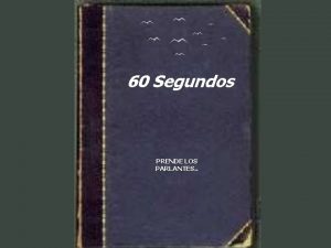 60 Segundos PRENDE LOS PARLANTES Ouvido Deus Autor