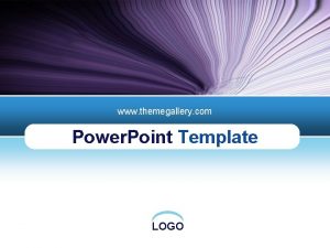 www themegallery com Power Point Template LOGO Contents