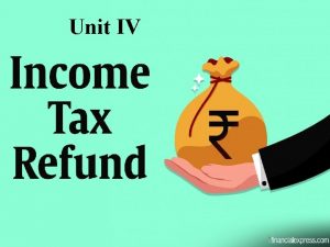 Unit IV Refund of Tax INTRODUCTION If any